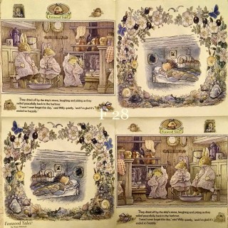 Foxwood Tales & Peter Rabbit Napkin F28