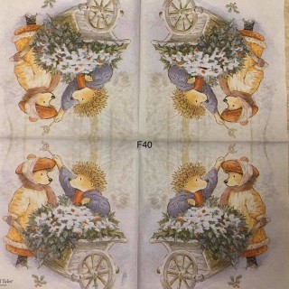 Foxwood Tales & Peter Rabbit Napkin F40